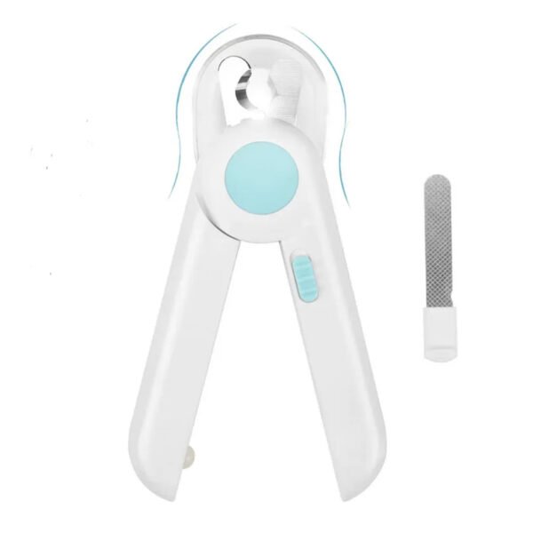 LED-Lit Pet Nail & Claw Trimmer – Prevent Over-Cutting with Built-In Light for Safety