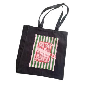 Sardines Print Tote Bag